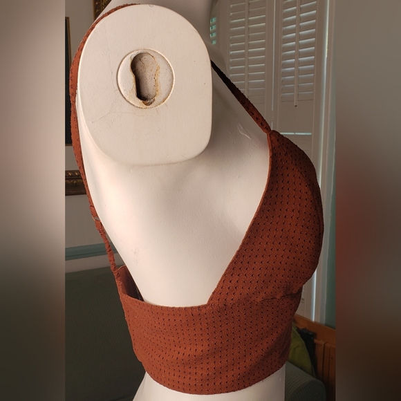 Earthbound Suede-Inspired Crop Top - Picture 4 of 6